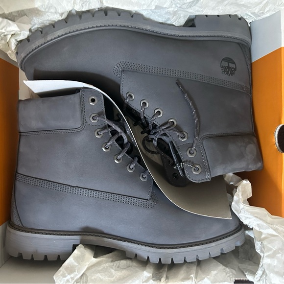 Timberland Waterproof Men's dark grey Boots - new in box - Picture 1 of 7
